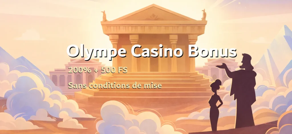 Olympe Casino Bonus